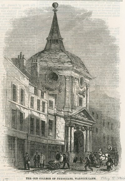 The Old College of Physicians i Warwick Lane av English School