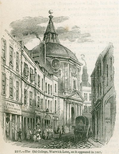 The Old College of Physicians i Warwick Lane av English School