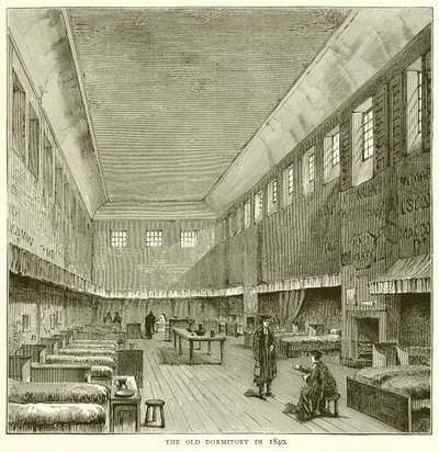 Gamla sovsalen 1840 av English School