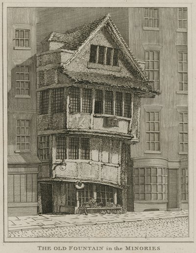 The Old Fountain in the Minories, London av English School