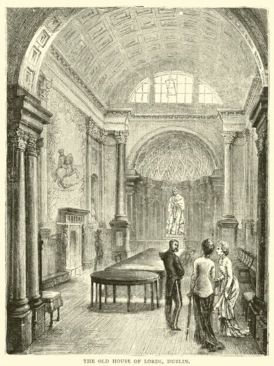 The Old House of Lords, Dublin av English School