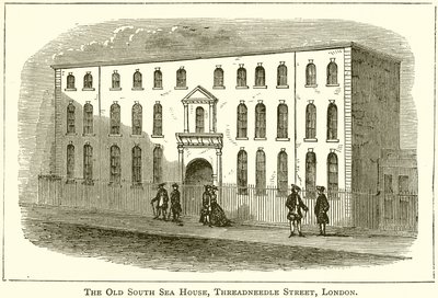 The Old South Sea House, Threadneedle Street, London av English School