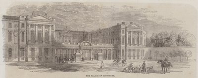 Palace of Compiegne (gravyr) av English School