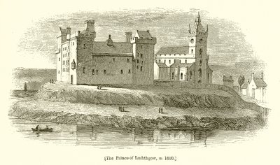 Linlithgow-palatset, år 1600 av English School