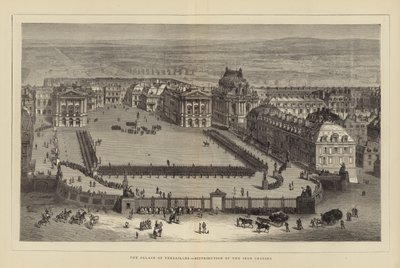 Slottet i Versailles - Distribution av järnkorsen av English School