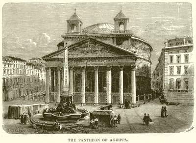 Pantheon av Agrippa av English School