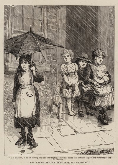 The Park-Slip Colliery Disaster, Orphans (gravyr) av English School