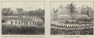 The Peace Palaver at Whydah (gravyr) av English School