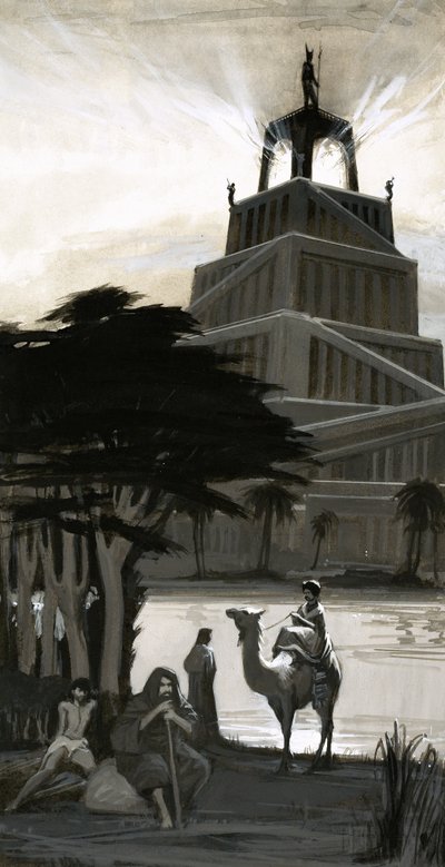 O le moli a Pharos i Alexandriaswed av English School