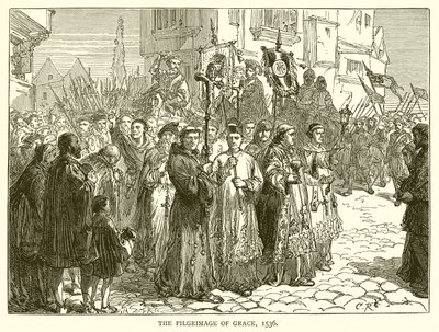 Nådens pilgrimsfärd, 1536 av English School