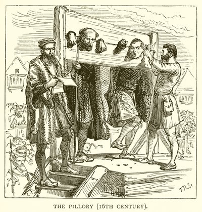 The Pilory (1500-talet) av English School