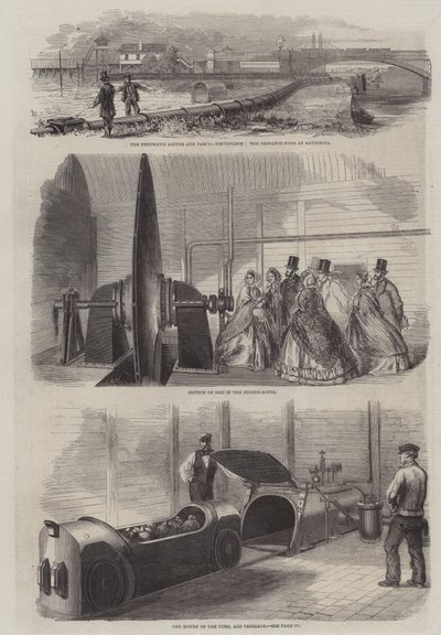 The Pneumatic Despatch (gravyr) av English School