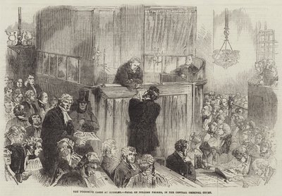 Die Vergiftungsfälle in Rugeley, Prozess gegen William Palmer, im Zentralen Strafgericht von English School