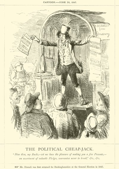 The Political Cheap-Jack (gravyr) av English School