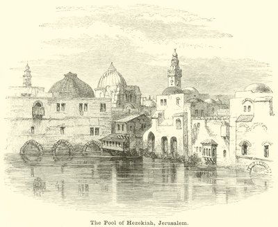 Hiskias pool, Jerusalem av English School