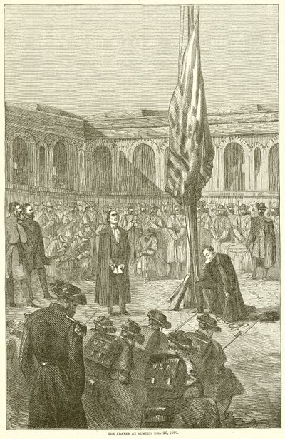 Bönen i Sumter, 26 december 1860 av English School
