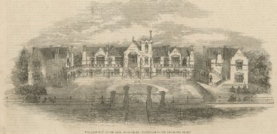 The Printers Almshouses i Wood Green av English School