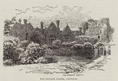 The Private Chapel, Farnham (gravyr) av English School