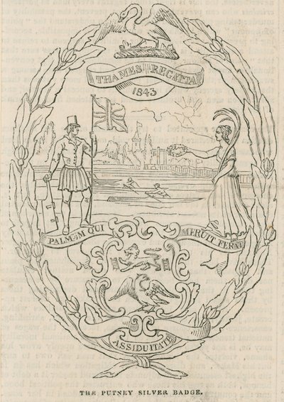 Putney Silver Badge tilldelas under Thames Regatta av English School