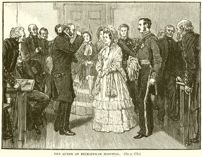 Drottningen på Kilmainham Hospital av English School