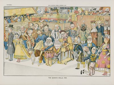 Queens Dolls. 1894 av English School