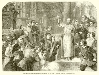 Reinkarnationen av ärkebiskop Cranmer, i St. Mary