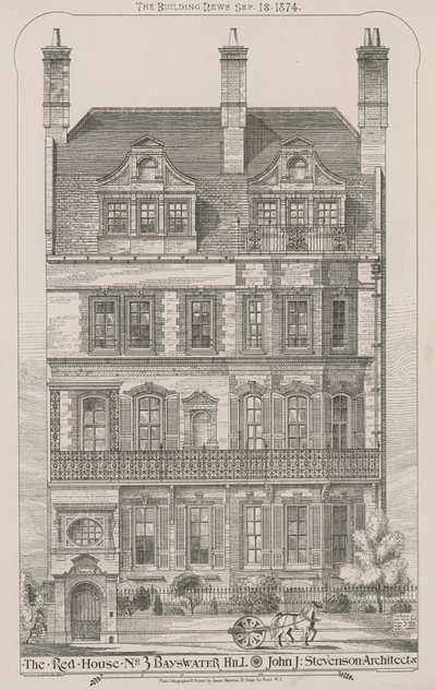 Röda huset, 3 Bayswater Hill av English School