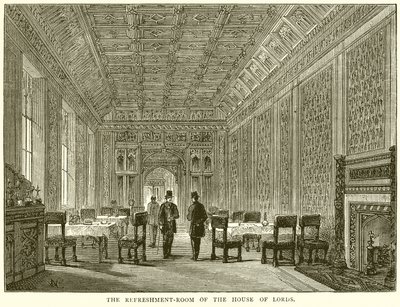The Refreshment-Room of the House of Lords av English School