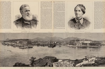 Revolutionen i Brasilien (gravyr) av English School