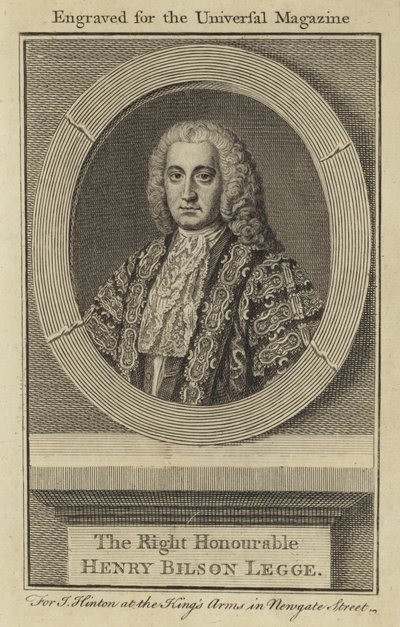 Rätt ärade Henry Bilson Legge av English School