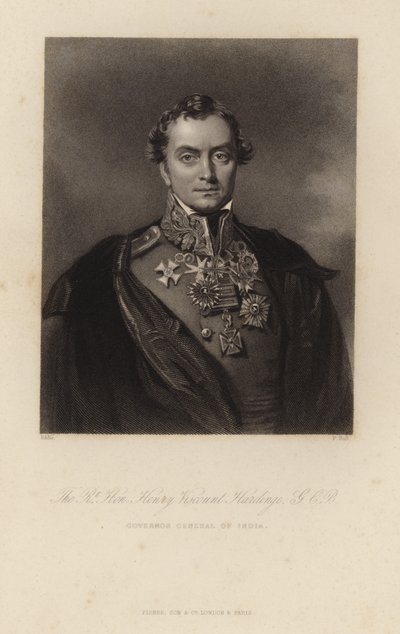 Den rätte ärade Henry Viscount Hardinge av English School