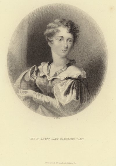 Den rätta ärade Lady Caroline Lamb av English School