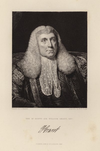 Den rätte ärade Sir William Grant av English School