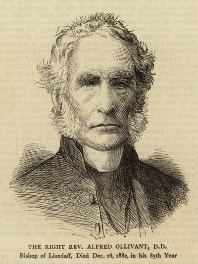 Den högvördige Alfred Ollivant, DD (gravyr) av English School