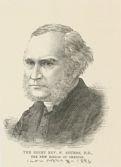 Den högra pastor William Stubbs av English School