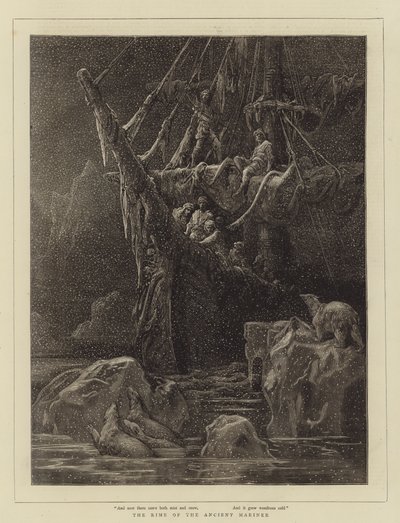 The Rime of the Ancient Mariner (gravyr) av English School