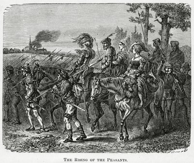 Böndernas resning i England 1381, 1882 av English School