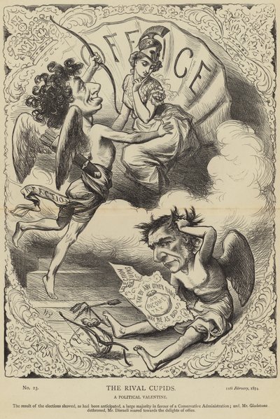 De rivaliserande cupiderna av English School