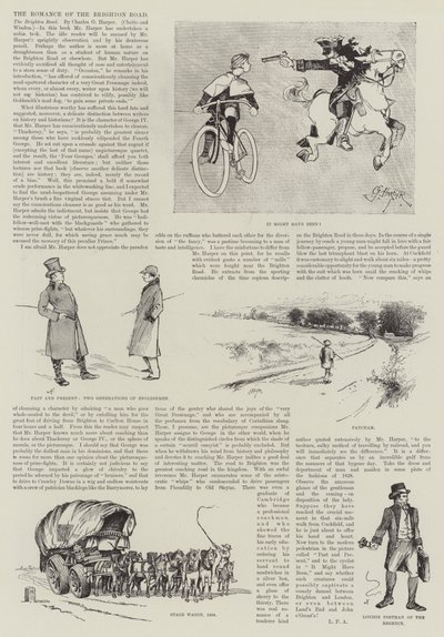 The Romance of the Brighton Road (gravyr) av English School