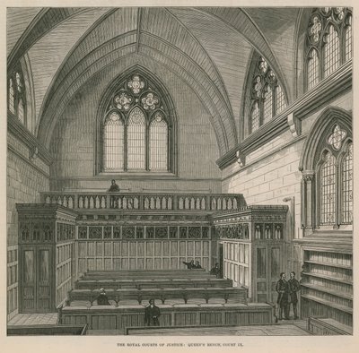 The Royal Courts of Justice: Queens Bench, Court IX av English School