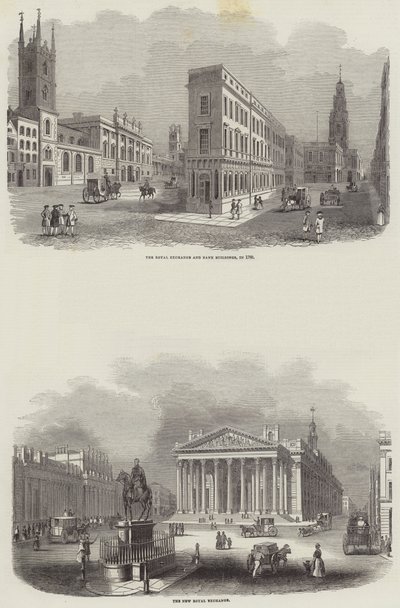 The Royal Exchange (gravyr) av English School