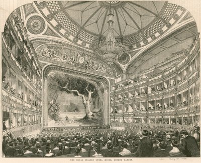 Royal Italian Opera House, Covent Garden, London av English School
