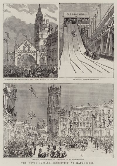 Royal Jubilee Exhibition i Manchester av English School