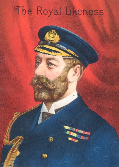 The Royal Likeness - viktorianskt hälsningskort av English School