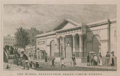 Russell Institution, Great Coram Street, London av English School