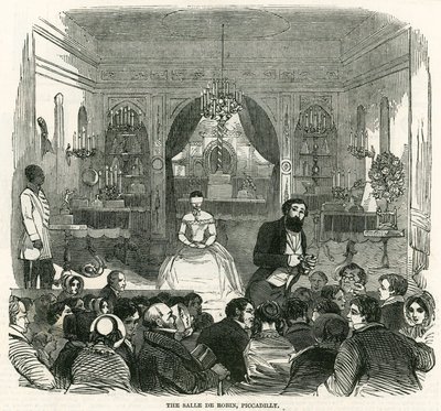 Salle de Robin, Piccadilly, London av English School