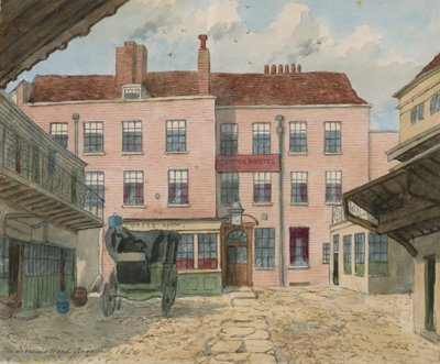 Saracenshuvudet, Snow Hill (wc på papper) av English School