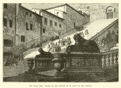 Scala Coeli, trappan till kyrkan St Mary of the Capitol av English School