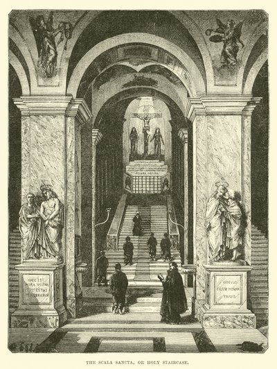 Scala Sancta, eller helig trappa av English School
