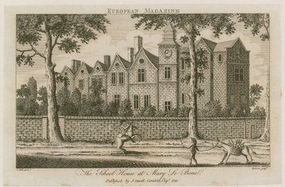 Skolhuset i Marylebone, London av English School